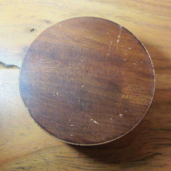 Hyalyn Pottery Canister vintage fruit Pattern wood Lid retro (W4742) - Picture 8 of 16